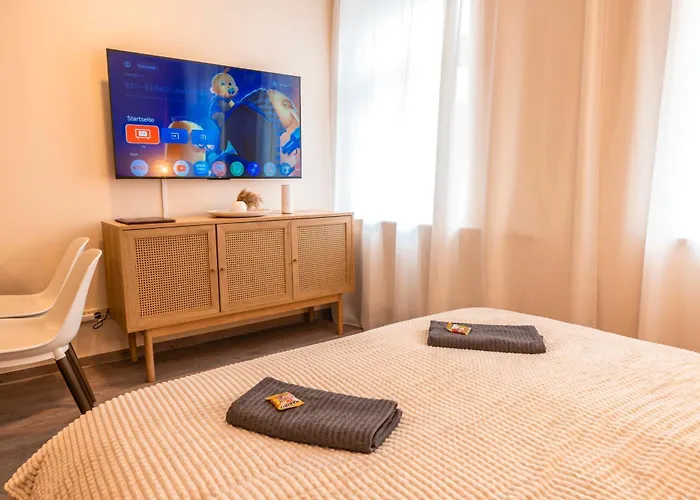 Daire Cosy Altstadt- Parkplatz-garten-wlan Erfurt